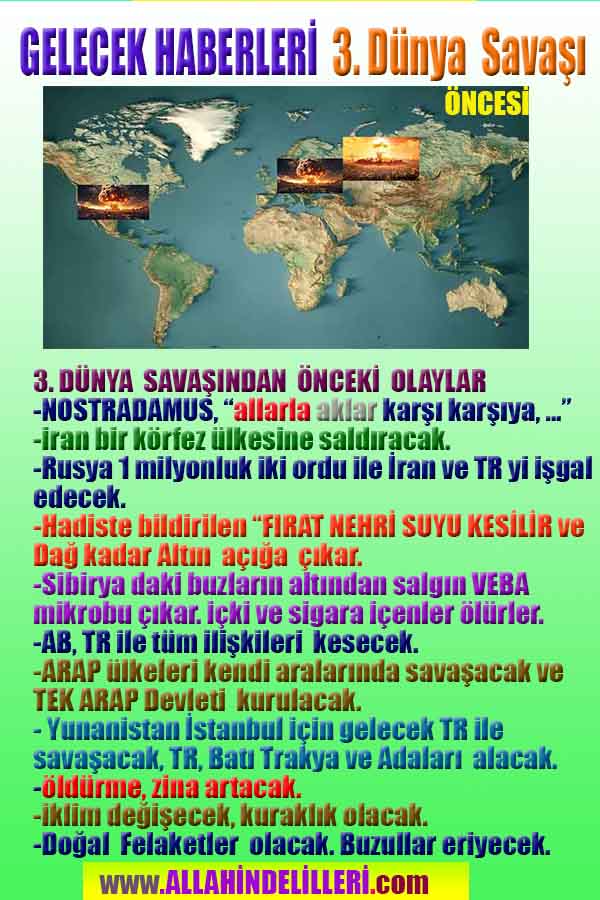 3. dünya savaşı tarihi gelecek haberleri